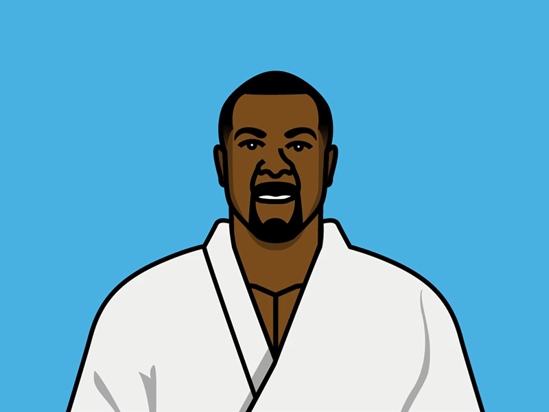 Smile Or Die animation illustration judo sport teddy riner