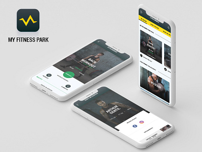 My Fitness Park application fitness fitness park mobile sport