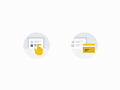 Icons for 99acres - Buy Our Services feature 99acres activity design estate homepage icon minimal pay real select shortlist yellow