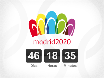 Countdown Madrid 2020