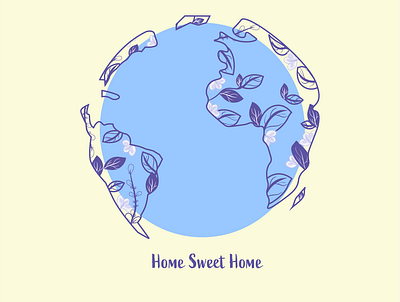 Home Sweet Home illustration