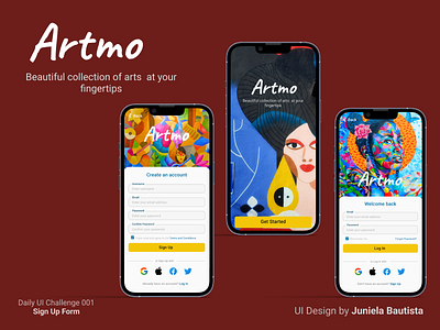 Artmo Mobile Device Mockup - 2