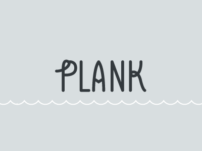 Plank GIF fish gif logo seafood typography