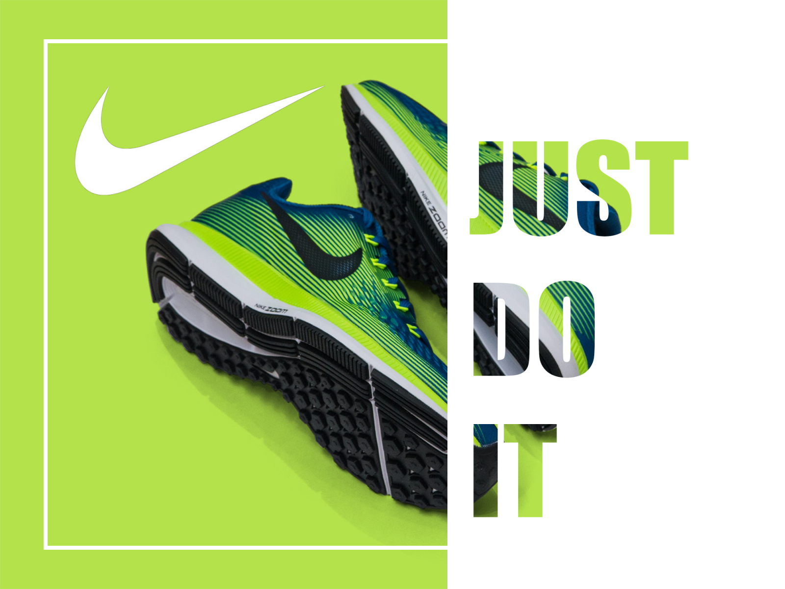 NIKE Poster Design by Aditya Bansal on Dribbble