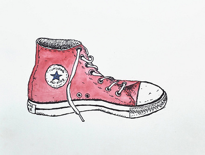 Red Converse All-Star