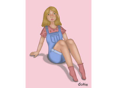 Strawberry Overalls