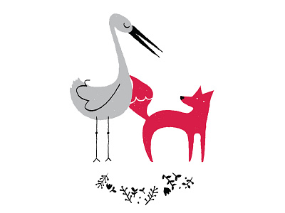 The Fox and the Stork