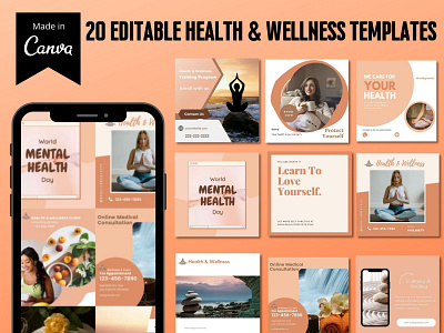 Editable Health & Wellness Template