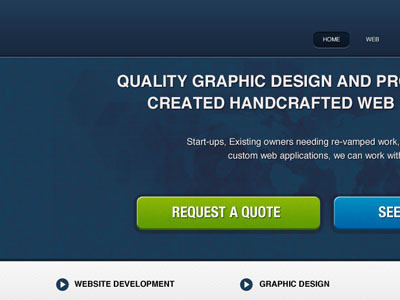 Re-design of our Website ui design website design website mock up