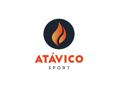 Atávico Sport atavico crossfit deporte fitness hiit logo logotipo logotype personal trainer sport