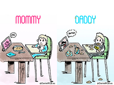 Mommy VS Daddy