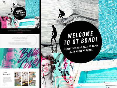 Bondi colour design gird layout ui web