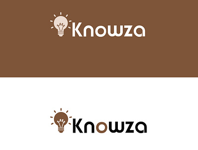 Knowza | A learning website 3d bold brandidentitylogo branding creativelogos creativity design graphic design graphicdesigner illustration logo logomaker minimallogo ui