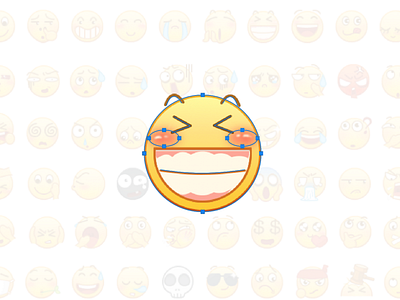 emojis design emoji faces icons illustration laugh sticker ui