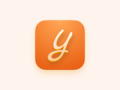 Yocket App Icon 3d app app icon branding button design gradient icon illustration logo typography ui ux vector visual design yocket