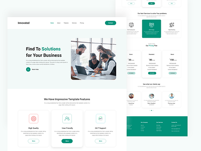 Agency Landing Page Design