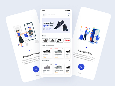 E-commerce App Design