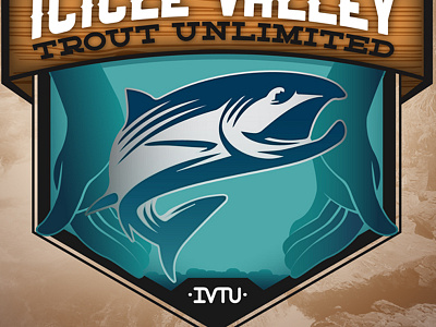 Icicle Valley Trout Unlimited Logo