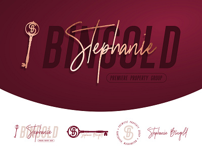 Stephanie Bingold Real Estate Logo Set