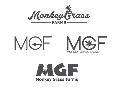 Monkey Grass Farms - Logo cannabis farms grow logo marijuana monkey type washington wenatchee