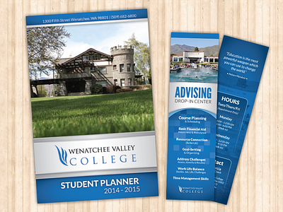 WVC Student Planner & Advising Bookmarks advising bookmark college planner student valley wenatchee