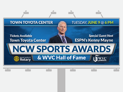 NCW Sports Awards Billboard awards billboard kenny mayne ncw sports