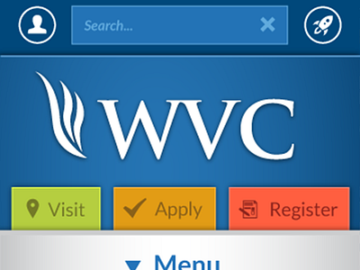 Wenatchee Valley College Website : Mobile