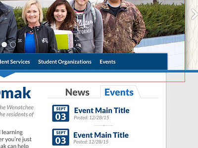 Wenatchee Valley College Website : Omak college responsive university valley website wenatchee