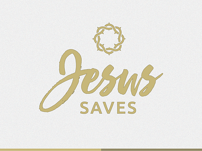 Jesus Saves - Grace City Church crown easter gold jesus saves sunday thorns