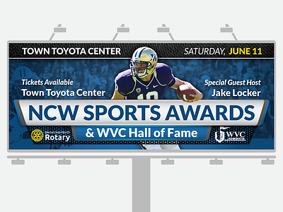 NCW Sports Awards Billboard 2016 awards billboard huskies jake locker ncw sports washington