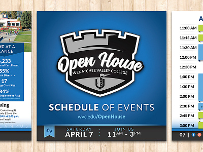 Wenatchee Valley College Open House Booklet booklet events house open schedule wenatchee