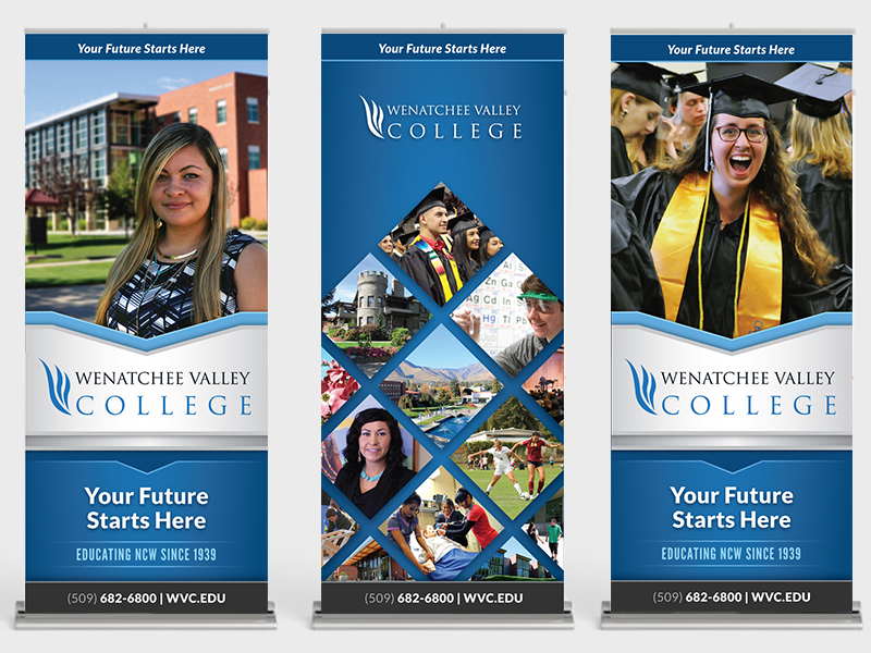 Wenatchee Valley College Banner Up Templates By Nick Winters On Dribbble