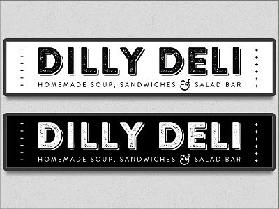 Dilly Deli Backlit Signs