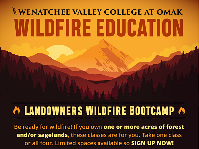 Wildfire Education college wenatchee wildfire