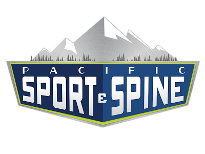 Pacific Sport & Spine Logo chiropractic chiropractor logo pacific seattle spine sport