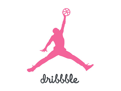 Don't Forget To Dribbble First dribbble jordan michael jordan pink simple