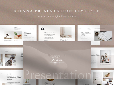 Kienna - Brand Presentation Template