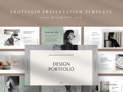 Design Portfolio Presentation Templates