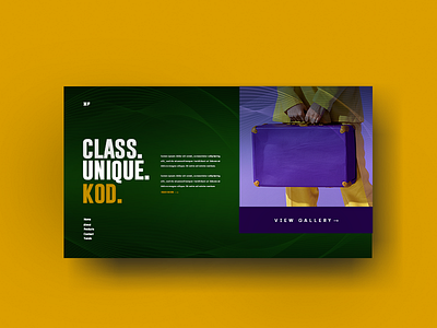 Bag of fortune. ui ux website