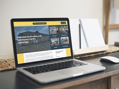 Nate Lansdell Design- Responsive Website For A Community Centre cambridgeshire design responsive ui ux website design wordpress