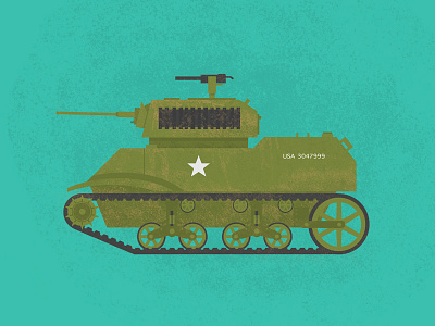M5 Light Tank adobe art design flatdesign photoshop tank
