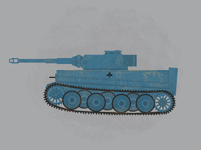 Tiger Tank atomicchild design photoshop tank tiger tshirt wwii