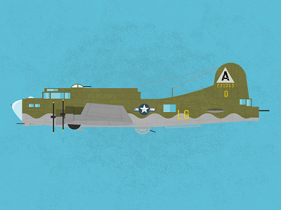 B-17 Flying Fortress atomicchild design photoshop plane tshirt wwii