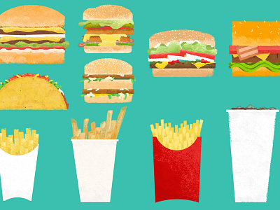 Fast Food Graphics