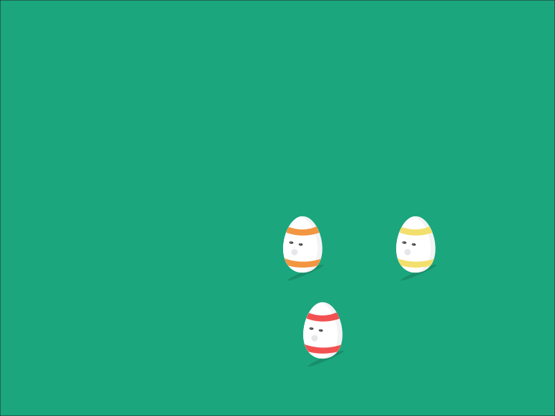 Egg Race 2d animated animation design egg gif hill icons race vector