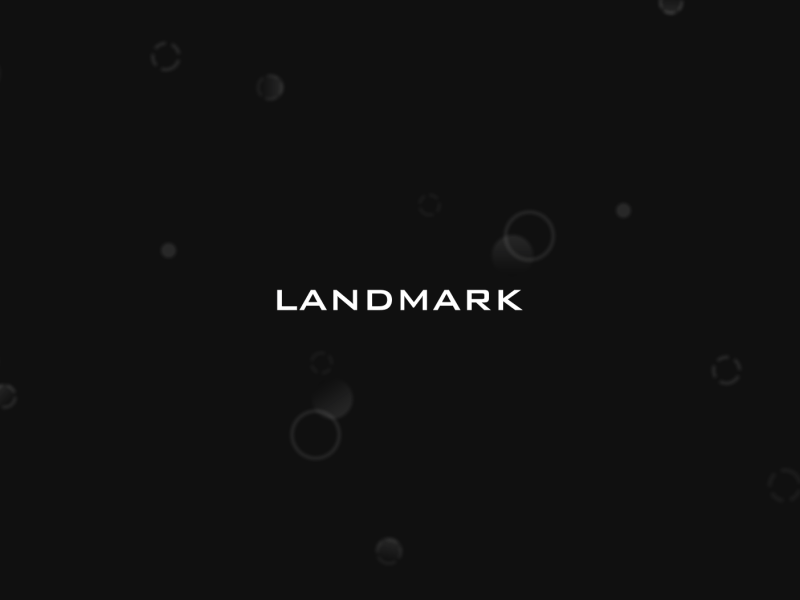 Landmark Frames 2d animated animation design flat gif intro landmark logo opener