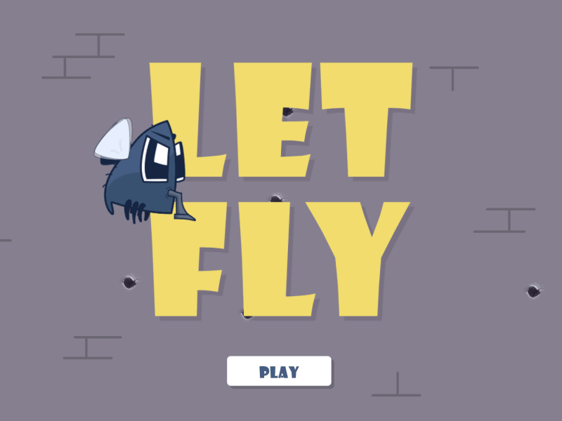 Let Fly | Game 2d design flat game letfly motiondesign online vector web
