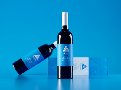 Wine & Dine 3d brand c4d cinema 4d octane packagedesign product render