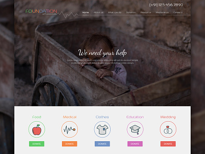 Foundation home page