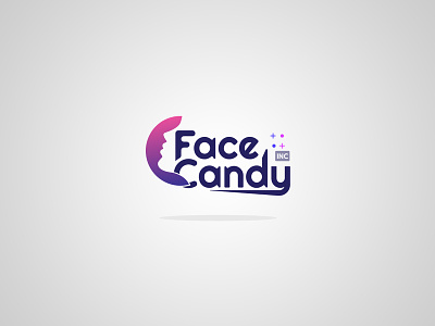 FaceCandy Logo branding concept design illustration illustrator logo logo idea vector